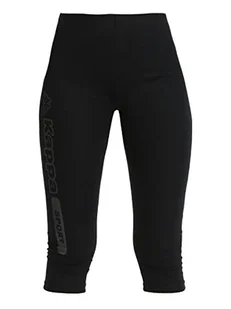 Kappa Logo Berlam Skin damskie spodnie sportowe, czarny, M - Spodnie damskie - miniaturka - grafika 1