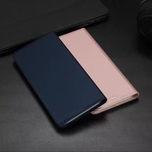 Etui do iPhone 15 Pro pokrowiec z klapką i portfelem Dux Ducis Skin Pro - różowe - Portfele - miniaturka - grafika 15