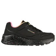 Trampki damskie - Buty dziecięce Skechers Uno Lite Rainbow Speckle 310456LBKMT - czarne - miniaturka - grafika 1