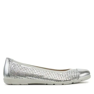 Baleriny Caprice 9-22151-42 Srebrny - Baleriny - miniaturka - grafika 1