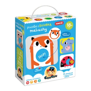 CzuCzu. Puzzle z dziurką. Maluchy - Książki edukacyjne CzuCzu. Puzzle z dziurką. Maluchy - Książki edukacyjne - miniaturka - grafika 2