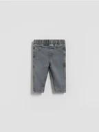 Spodenki dla niemowląt - Reserved - Spodnie z bawełną - ciemnoszary - miniaturka - grafika 1