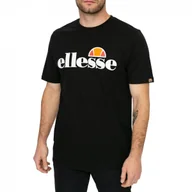 Koszulki męskie - Ellesse T-Shirt Męski Czarny Sl Prado Shc07405011 S - miniaturka - grafika 1