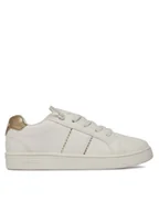 Buty dla dziewczynek - Geox Sneakersy J Eclyper Girl J36LRC 000BC C0588 S Biały - miniaturka - grafika 1