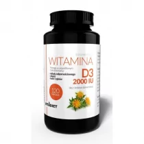 Vitadiet Akavit Witamina D3 2000 iu 120 kapsułek VD6623 - Witaminy i minerały - miniaturka - grafika 1
