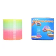 Zabawki sensoryczne - Sprężyna tęczowa 6cm Mz-Import - miniaturka - grafika 1