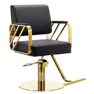 Fotel fryzjerski Bryson hydrauliczny obrotowy z chromowanym podnóżkiem do salonu fryzjerskiego krzesło fryzjerskie - Fotele fryzjerskie Fotel fryzjerski Bryson hydrauliczny obrotowy z chromowanym podnóżkiem do salonu fryzjerskiego krzesło fryzjerskie - Fotele fryzjerskie - miniaturka - grafika 1