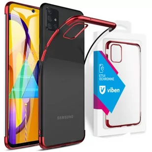 Samsung Viben Viben VIBEN Etui Obudowa Hybrid Galaxy M31s 2020 Kolor czerwony 2408 - Etui i futerały do telefonów - miniaturka - grafika 1