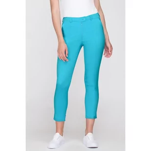 Spodnie Kosmetyczne Cygaretki Turkusowe Rozmiar: 42 - Odzież medyczna - miniaturka - grafika 3