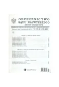 Czasopisma - orzecznictwo sądu najwyższego izba pracy ubezpieczeń społecznych i spraw publicznych - miniaturka - grafika 1