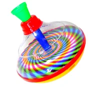 Zabawki interaktywne dla dzieci - BĄK DUŻY MALOWANY BĄCZEK TRADYCYJNY KOLOROWY - miniaturka - grafika 1