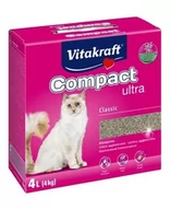 Żwirek dla kotów - Vitakraft Compact-Ultra piasek dla kota zbrylający 4kg - miniaturka - grafika 1