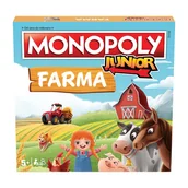 Gry planszowe - Winning Moves Monopoly Junior, Farma - miniaturka - grafika 1