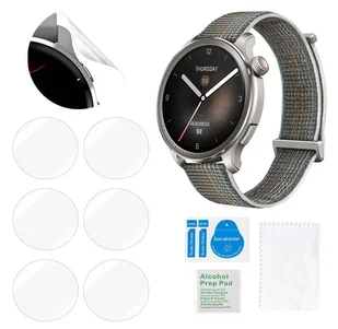 Folia ochronna do AMAZFIT BALANCE hydrożelowa na ekran mocna TPU 6 sztuk - Akcesoria do smartwatchy - miniaturka - grafika 1