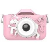 Aparaty Cyfrowe - EXTRALINK Kids Camera H29 Single Różowy - miniaturka - grafika 1