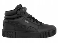 Buty dla dziewczynek - Buty Dziecięce Puma Carina 387377-01 Rzepy 28 - miniaturka - grafika 1