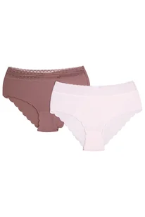 Figi Henderson Polly 2 42826 2-pak cream/coffe - Majtki damskie - miniaturka - grafika 1