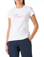 Koszulki i topy damskie - CMP Damska koszulka z dżerseju Strecth, biała, 10 (S) - miniaturka - grafika 1
