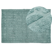 Dywany - Dywan bawełniany 140 x 200 cm miętowy SIRNAK Lumarko - miniaturka - grafika 1