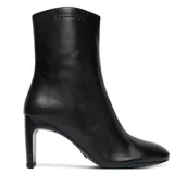 Botki damskie - Botki Patrizia Pepe 2Y0036 L048 K103 Czarny - miniaturka - grafika 1