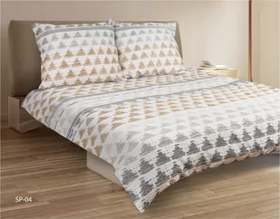 Matex Multitex Pościel satynowa Premium, kremowo-beżowa, 2x 70x80 cm, 220x200 cm - Pościel - miniaturka - grafika 1