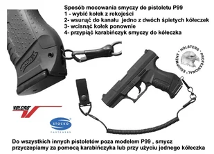smycz do broni  SBSC-VELCRO Profi - Osprzęt do wiatrówek - miniaturka - grafika 6