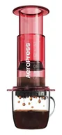 Zaparzacze i kawiarki - Zaparzacz do kawy AeroPress Clear - Czerwony - miniaturka - grafika 1