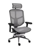 Fotele i krzesła biurowe - Fotel biurowy Enjoy 2 BS Grey - miniaturka - grafika 1