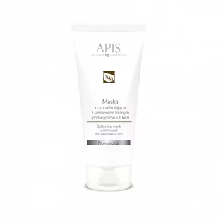 Apis Professional Maska rozpulchniająca z siemieniem lnianym 200 ml - Maseczki do twarzy - miniaturka - grafika 1
