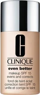 Podkłady do twarzy - Clinique Even Better Makeup Foundation SPF 15 WN 104 Toffee - miniaturka - grafika 1