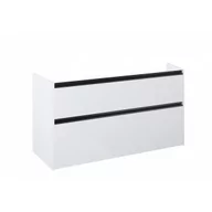 Szafki łazienkowe - ROCA A857906806 Szafka GAP PRO do kompletacji z blatem 120 cm Biały połysk - miniaturka - grafika 1