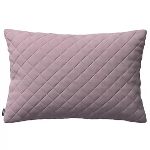 Dekoria Poszewka Kinga pikowana 60 x 40 cm zgaszony róż 60 × 40 cm Velvet 148-704-14 - Poszewki na poduszki - miniaturka - grafika 1