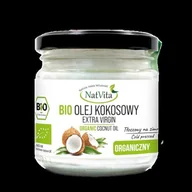 Zdrowa żywność - Olej Kokosowy BIO Extra Virgin 200ml- NatVita - miniaturka - grafika 1