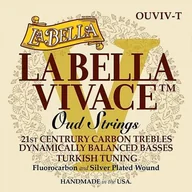 Struny gitarowe  - La Bella Struny »VIVACE OUD - OUVIV-T - TURKISH TUNING« struny do Oud - Fluorocarbon/Silver-Plated Wound - 11-strunowy zestaw - miniaturka - grafika 1