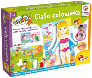 Lisciani Giochi Carotina Ciało człowieka 304-PL61167 - Gry planszowe - miniaturka - grafika 3