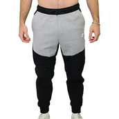 Spodenki męskie - Nike Męskie spodnie do biegania Tech Fleece czarne - miniaturka - grafika 1