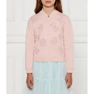 Bluzy dla dziewczynek - Guess Bluza | Regular Fit - miniaturka - grafika 1