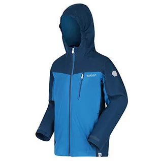 Kurtki i płaszcze dla dziewczynek - Regatta Unisex dziecięca kurtka ochronna niebieski ImpBlu/DpSpa FR : L (Taille Fabricant : 7-8) RKW245_Imperial Blue/Deep Space_7-8 - grafika 1