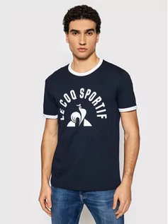 Koszulki i topy damskie - Le Coq Sportif T-Shirt 2110311 Granatowy Regular Fit - grafika 1