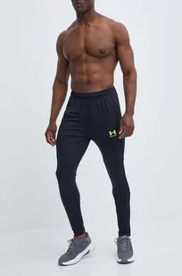 Under Armour spodnie treningowe Challenger kolor czarny gładkie - Spodnie męskie - miniaturka - grafika 1