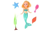 Manekiny wystawowe - FLYPOP'S - Lalka Syrenka - Zabawka dla Dzieci - 077305 - Kolor Losowy - Plastik - Manekin - Lalka - Morski Swiat - Akcesoria - 16 cm - Od 3 lat - miniaturka - grafika 1