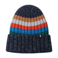 Czapki dla dzieci - Dziecięca czapka z merino Reima Vilke navy - 54 - miniaturka - grafika 1
