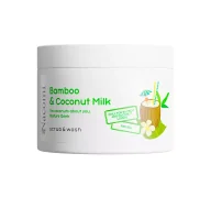 Peelingi do ciała - NACOMI Piankowy peeling o zapachu bambusa i mleka kokosowego - miniaturka - grafika 1