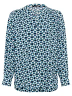 Bluzki damskie - Olsen Bluzka w kolorze turkusowym - miniaturka - grafika 1