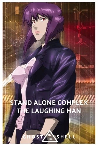 Plakat Anime Ghost in the Shell GITS_054 A3 Custom Manga