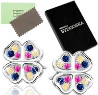 Biżuteria dla dzieci - SREBRNE KOLCZYKI KONICZYNKI DLA DZIEWCZYNKI 925 - miniaturka - grafika 1