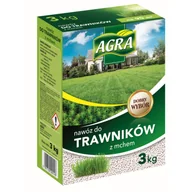 Nawozy ogrodnicze - Granulat do trawników z mchem 3 kg AGRA - miniaturka - grafika 1