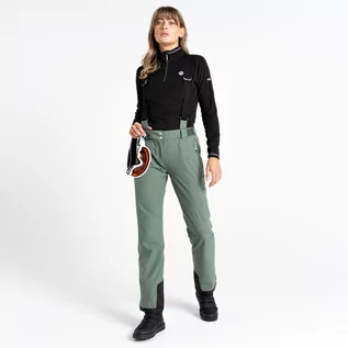 Spodnie damskie - Dare 2b - Damskie Spodnie Narciarskie Effused II Zielony, Rozmiar: 36R - grafika 1