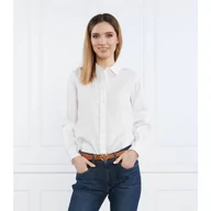Koszule damskie - LAUREN RALPH LAUREN Lniana koszula | Regular Fit - miniaturka - grafika 1