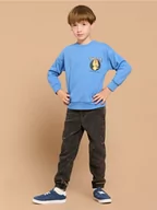 Spodnie i spodenki dla chłopców - Sinsay - Jeansy jogger - czarny - miniaturka - grafika 1